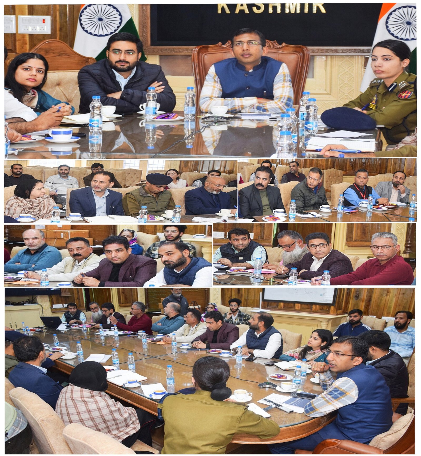 Div Com Kashmir reviews Preparations for J&K UT Foundation Day, Run for Unity on October 31.